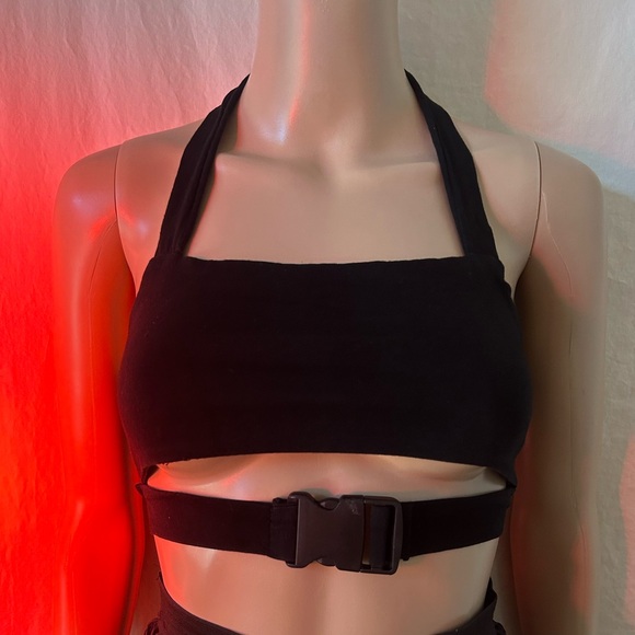 Black Fishnet Rave Set - Picture 3 of 6